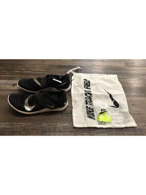 Nike Zoom Rival Sprint Mens 10.5 Black Track Sprinting Cleats New with Bag